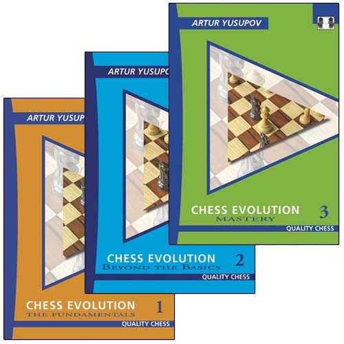 Chess Evolution (The Fundamentals, Beyond The Basics, Mastery), 3 parts