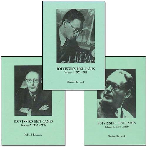 Botvinnik's Best Games Volume 1-3
