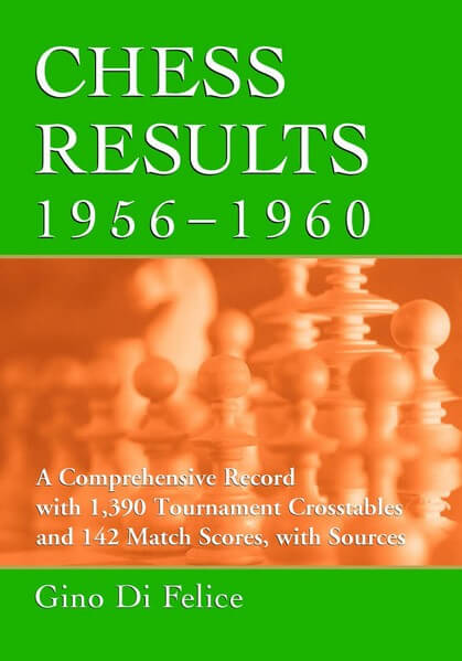 Chess Results, 1956-1960