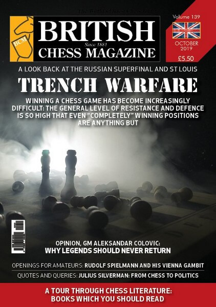 British Chess Magazine - October 2019 