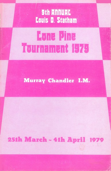 9th Annual Louis D. Statham Lone Pine Tournament 1979