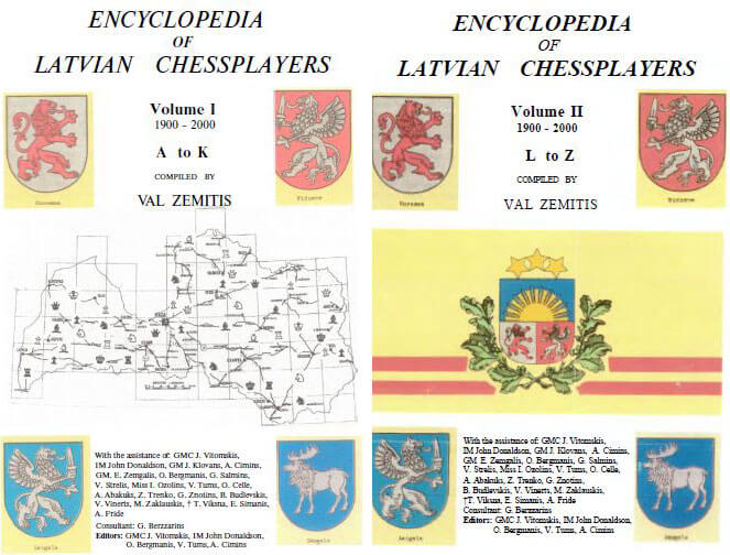 Encyclopedia of Latvian Chessplayers: Vol. 1, 2 - A-Z