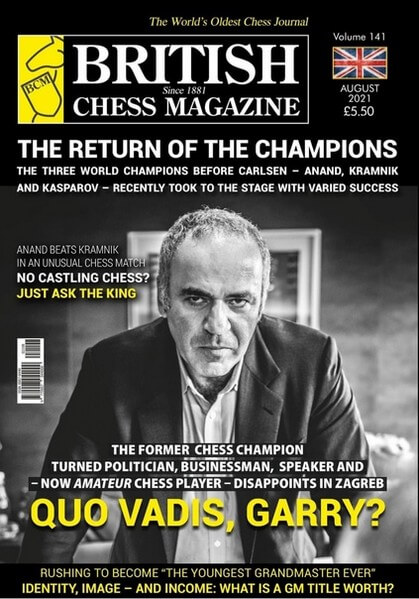 British Chess Magazine - August 2021