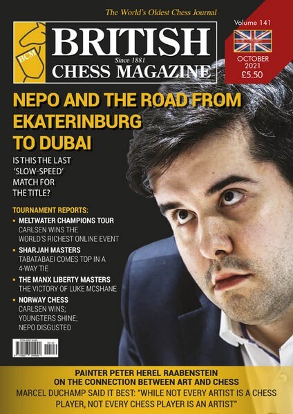 British Chess Magazine - Oktober 2021