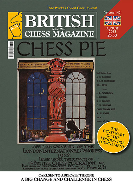 British Chess Magazine - 2022 №08 August