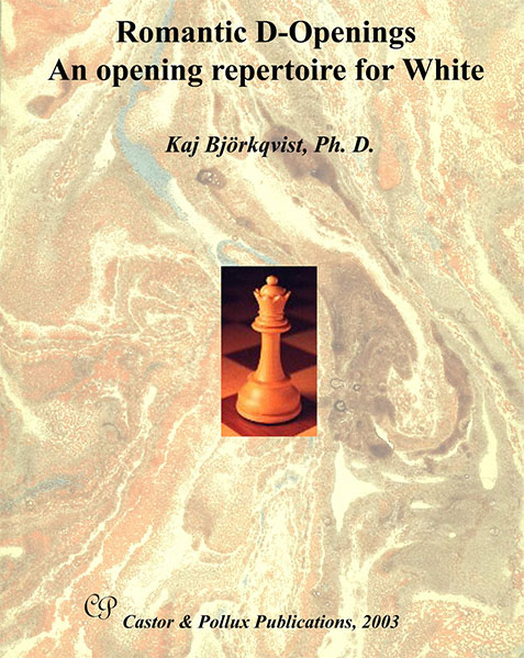Romantic D-openings: An Opening Repertoire for White